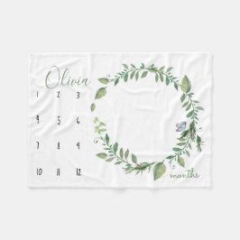 De Velo Veja-me crescer - cobertor fotográfico com aquarel