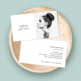 De Visita Artista profissional e Cartão com fotos fotógrafo