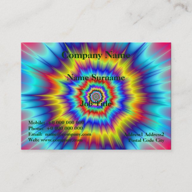 De Visita Boom! Cartão (Frente)