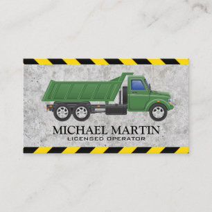 De Visita Caminhão industrial   Operador licenciado Cartão