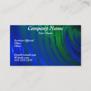 De Visita Cartão azul legal