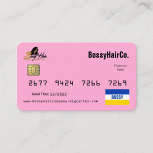 De Visita Cartão Boss