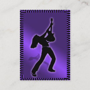 De Visita Cartão carnudo "majestoso" roxo