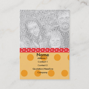 De Visita Cartão com fotos das bolinhas