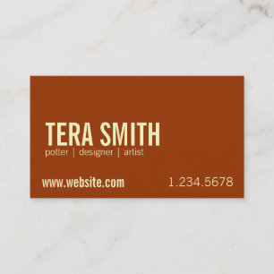 DE VISITA CARTÃO DA CERÂMICA