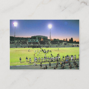 De Visita Cartão da introdução do futebol