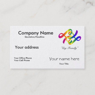 De Visita Cartão do logotipo