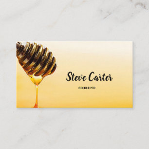 De Visita Cartão do vendedor do mel do fazendeiro da abelha