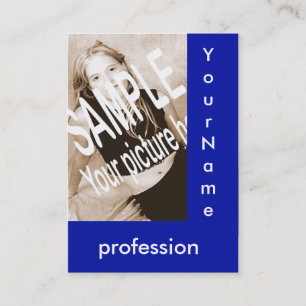 De Visita cartão dos comp(s) dos azuis marinhos