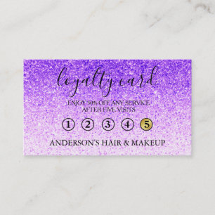 De Visita Cartão elegante simples moderno da lealdade da