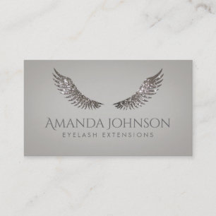 De Visita Cartão luxuoso das extensões da pestana do ríme