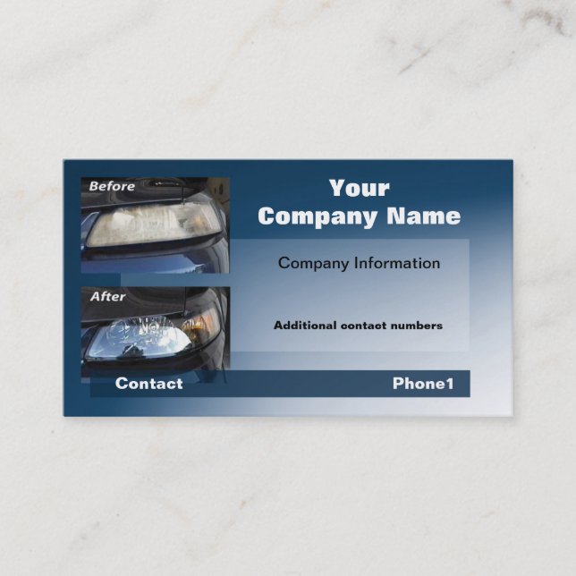 De Visita cartão mustang nº 1 (Frente)