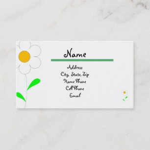 De Visita Cartão pessoal dos trabalhos em rede