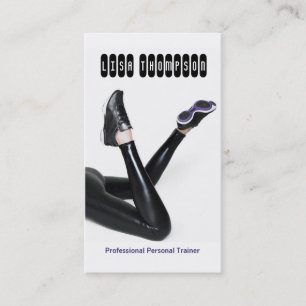 De Visita Cartão pessoal profissional do instrutor/malhaç