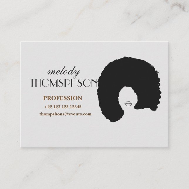 De Visita Cartão profissional feito sob encomenda (Frente)