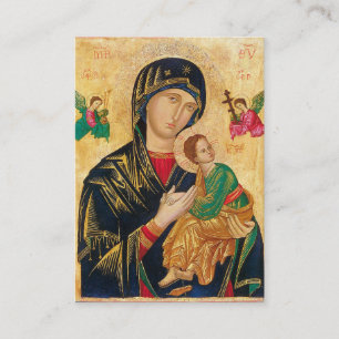 De Visita Cartão santamente nossas senhora/mãe da ajuda