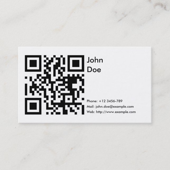 De Visita Cartão (telefone, email, Web) (Frente)