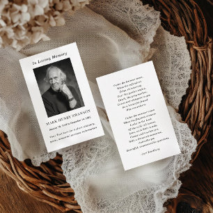 De Visita Celebração do Serviço Memorial do Cartão com fotos