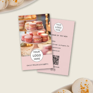 De Visita Foto do logotipo personalizado da padaria Cartão d