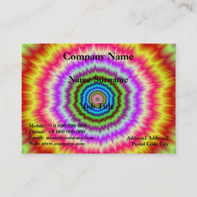 De Visita Kaboom! Cartão (Frente)