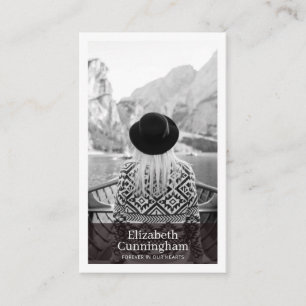 De Visita Memorial Funeral Moderno e Cartão com fotos Simple