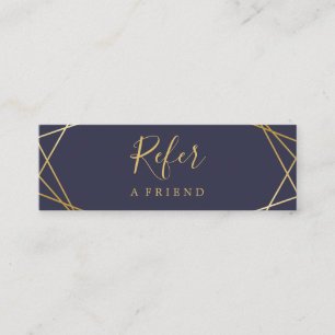 De Visita Mini Cartão da referência do teste padrão geométric