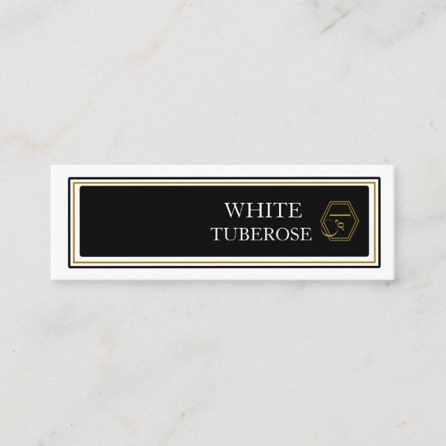 De Visita Mini cartão do demonstrador do perfume do tg (Frente)