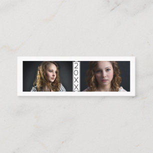 De Visita Mini O último ano do cartão conhecido da graduação