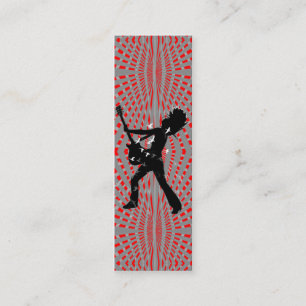 De Visita Mini Rocha-gasm - cartão magro