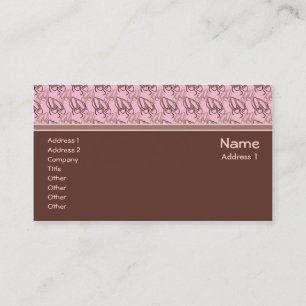 De Visita Modelo do cartão do balé