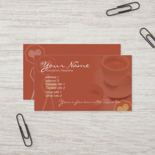 De Visita Negócio do café & cartão pessoal #02