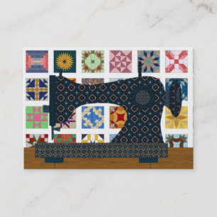 De Visita Quilter / Cartão Seamstress - SRF