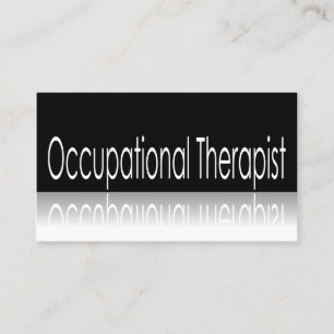 De Visita Texto reflexivo - terapeuta ocupacional - cartão