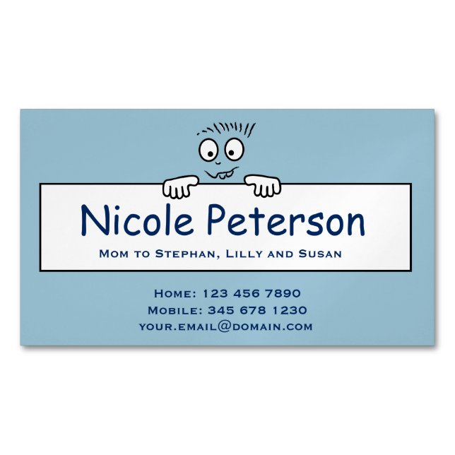 De Visitas Magnético Cartão telefónico das mamães (Frente)