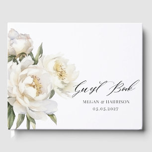 De Visitas White Peony — livro convidado
