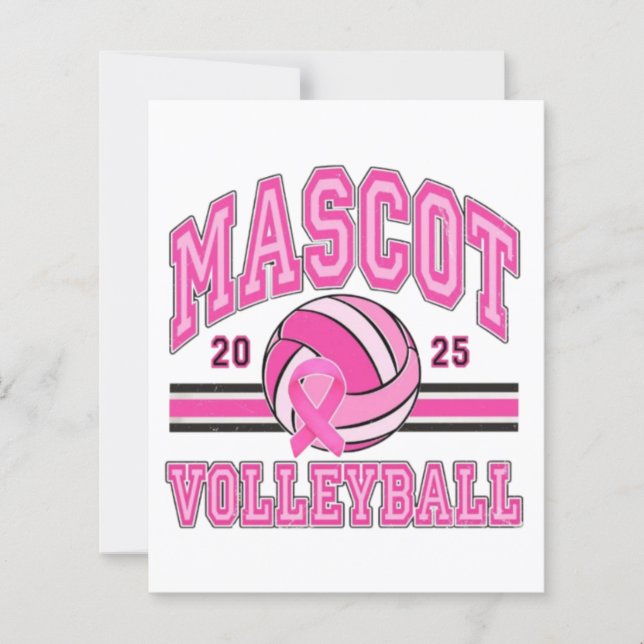 🎗️ de Voleibol 💖 Rosa 🏐 (Frente)