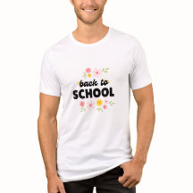 De volta à camiseta escolar