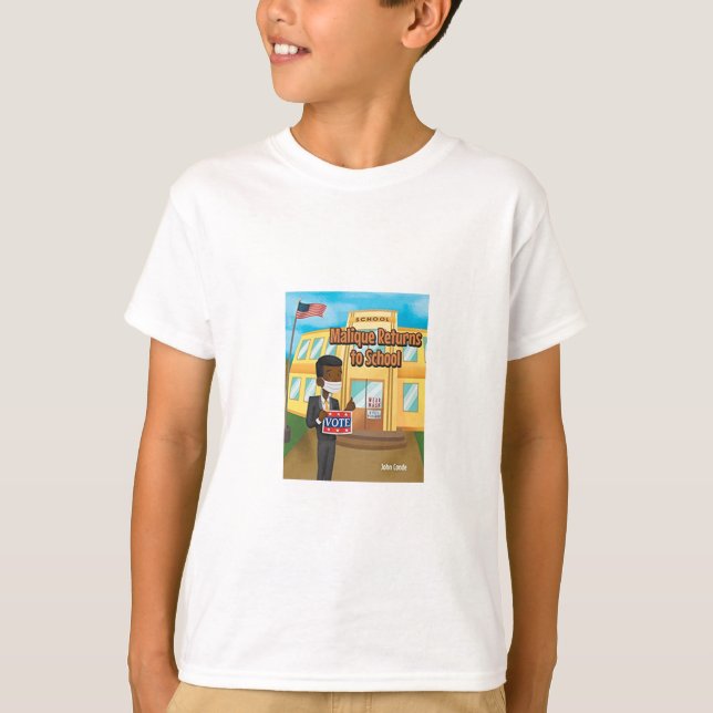 De volta à camiseta escolar (Frente)