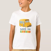 De volta à camiseta escolar