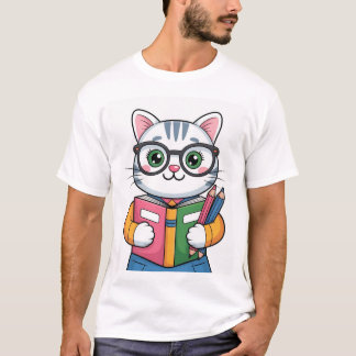 De volta à camiseta escolar - Teto gráfico bonito 