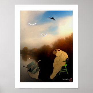 De volta à criativa Poster design da Nature LeeMar