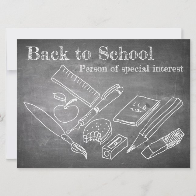 De volta à escola (Frente)