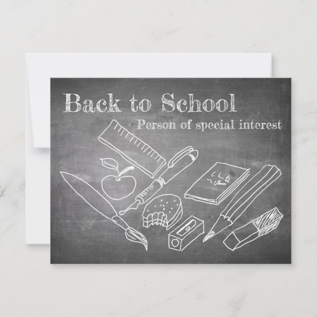 De volta à escola (Frente)
