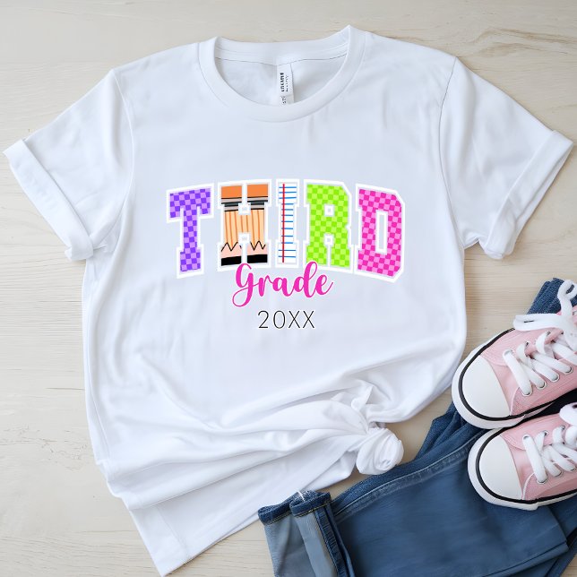 De volta à Escola Camisa de Variação do Terceiro G (Criador carregado)