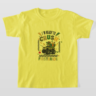 De Volta à Escola Camiseta de Dinossauro Monster T