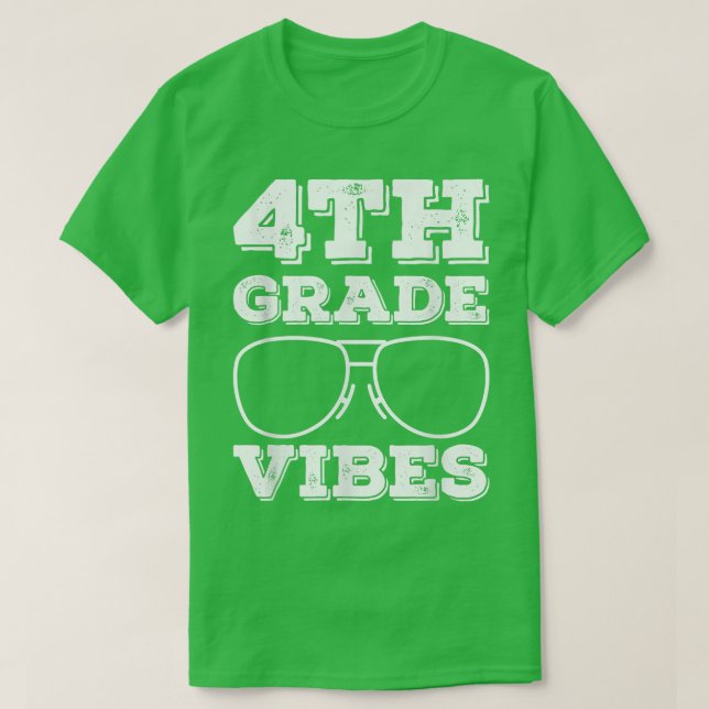 De Volta À Escola Víblias Do 4º Ano Camisa Chá Do  (Frente do Design)