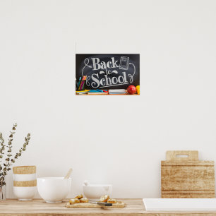 De volta à Poster da escola