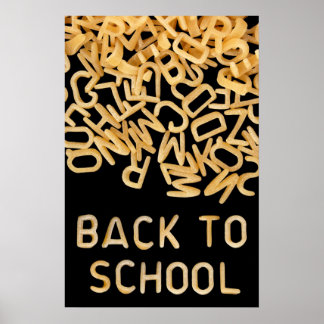 De volta à poster da escola