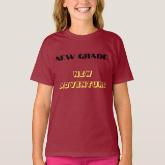 De Volta À T-shirt Para Crianças De Escola
