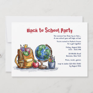 De volta ao Convite de festas do Dia da Escola